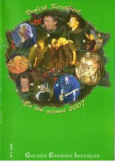 Golden Earring fanclub magazine 2006#4 front cover